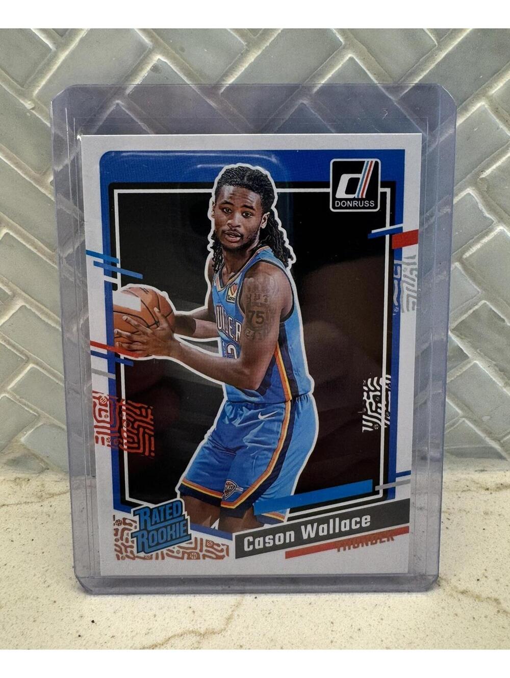 2023-24 Donruss #231 Cason Wallace Rookie Card Oklahoma City